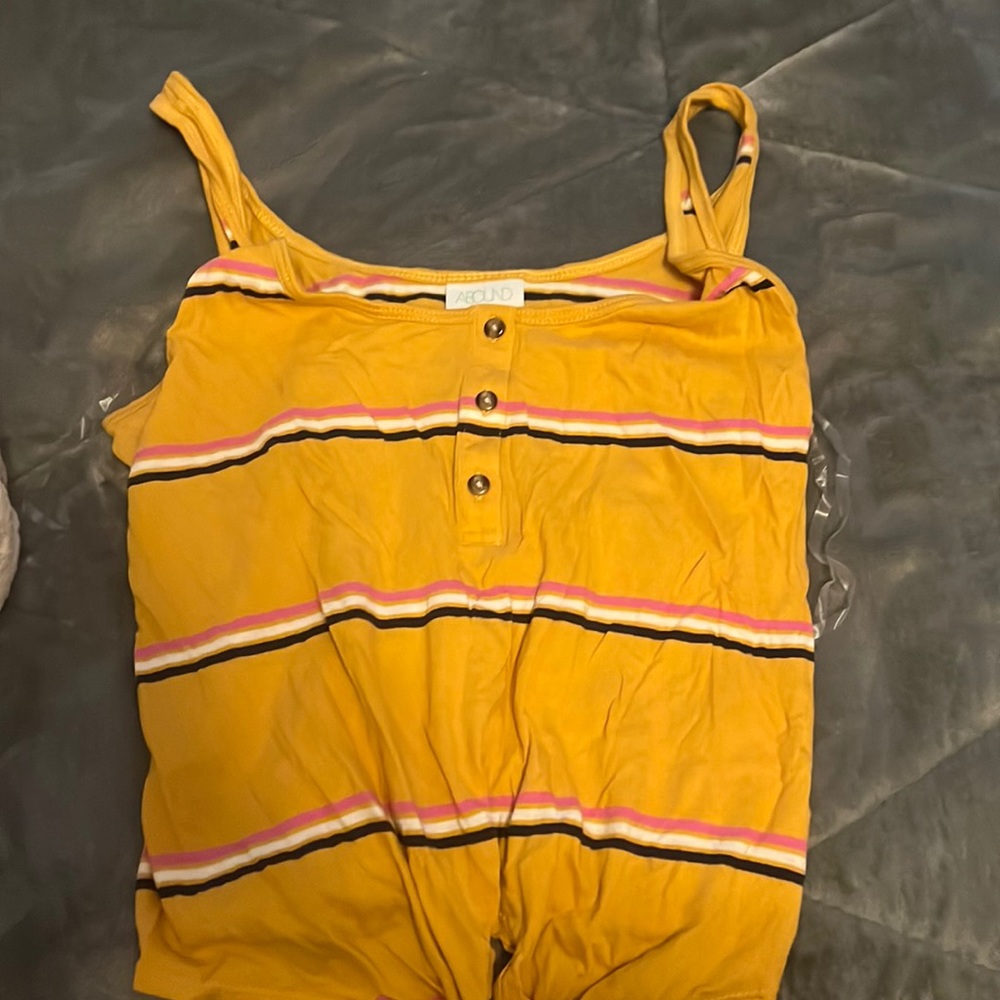 Yellow Tank Top